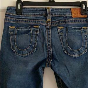 True Religion straight leg jeans - size 28
